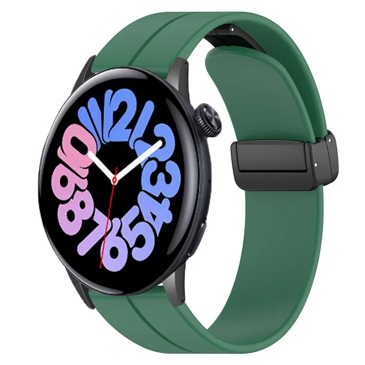 For vivo Watch 3 Band Silicone Sport Watch Straps with Folding Buckle