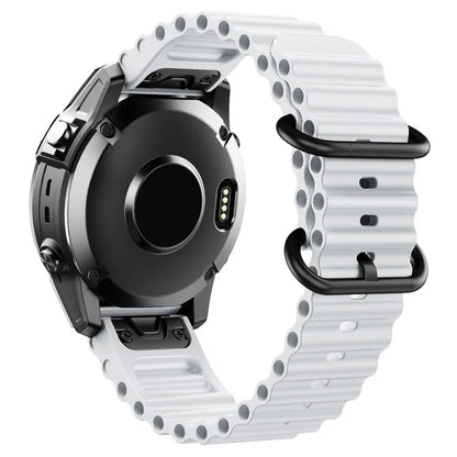 For Garmin Fenix 7 / Fenix 7 Pro Watch Strap 22mm Silicone Sport Band