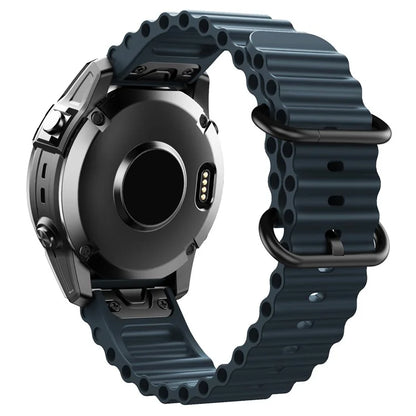 For Garmin Fenix 7 / Fenix 7 Pro Watch Strap 22mm Silicone Sport Band