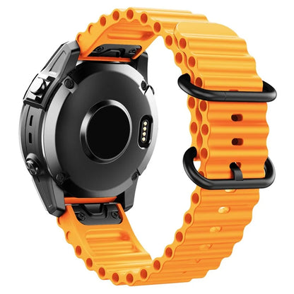 For Garmin Fenix 7 / Fenix 7 Pro Watch Strap 22mm Silicone Sport Band