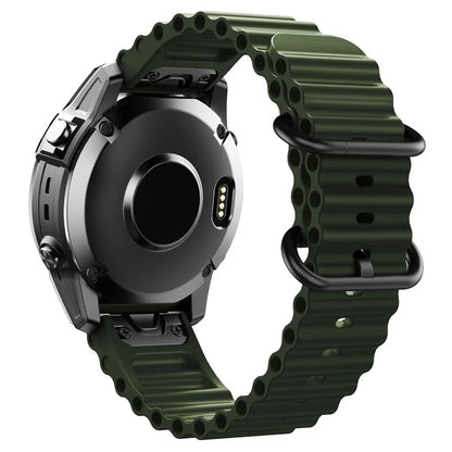 For Garmin Fenix 7 / Fenix 7 Pro Watch Strap 22mm Silicone Sport Band