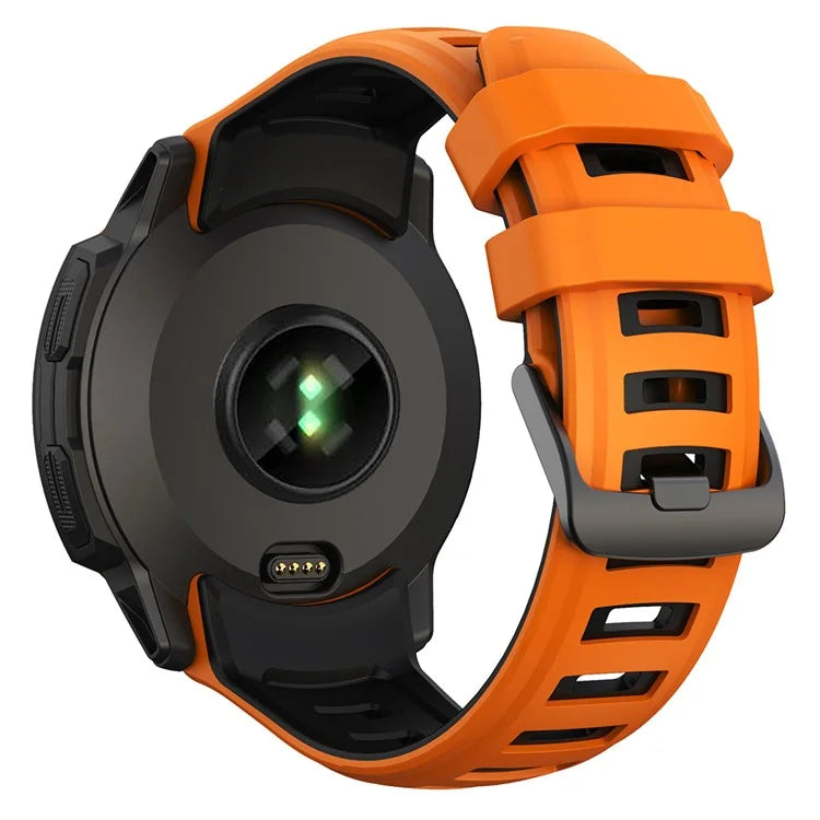 For Garmin Instinct 2X Silicone Watch Straps Dual Color Wrist Band