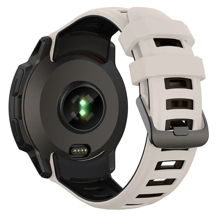 For Garmin Instinct 2X Silicone Watch Straps Dual Color Wrist Band
