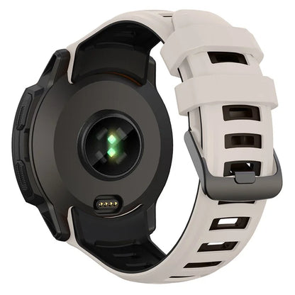For Garmin Instinct 2X Silicone Watch Straps Dual Color Wrist Band