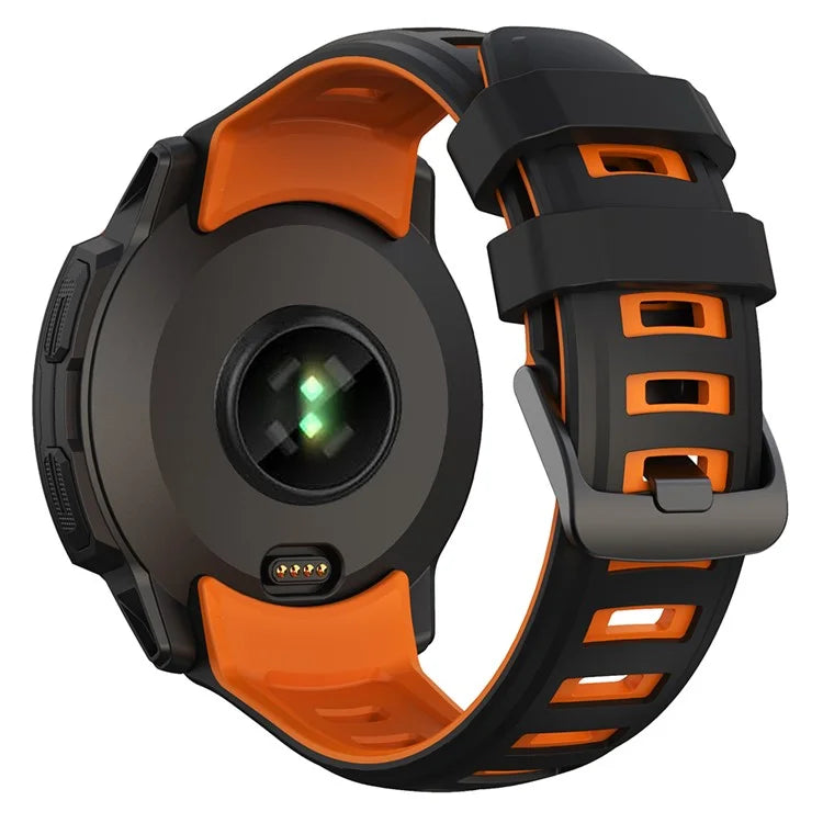 For Garmin Instinct 2X Silicone Watch Straps Dual Color Wrist Band