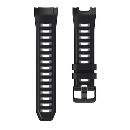 For Garmin Instinct 2X Silicone Watch Straps Dual Color Wrist Band