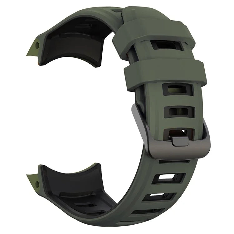 For Garmin Instinct 2X Silicone Watch Straps Dual Color Wrist Band
