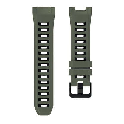 For Garmin Instinct 2X Silicone Watch Straps Dual Color Wrist Band