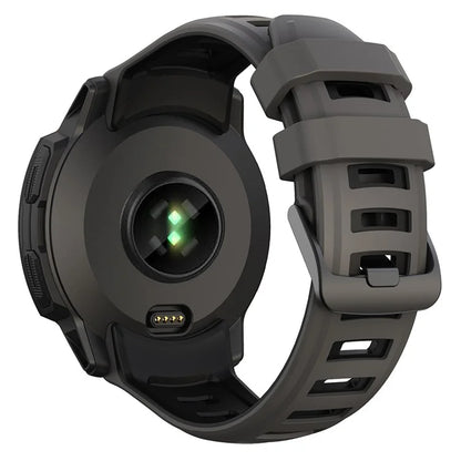 For Garmin Instinct 2X Silicone Watch Straps Dual Color Wrist Band