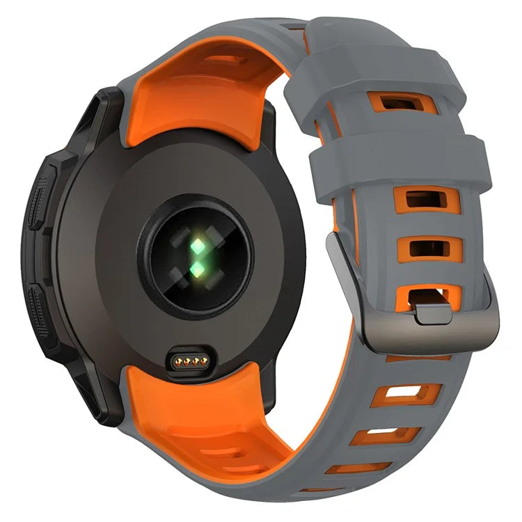 For Garmin Instinct 2X Silicone Watch Straps Dual Color Wrist Band