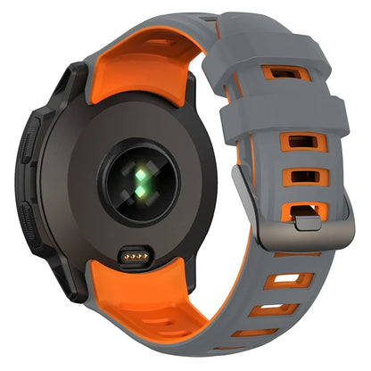 For Garmin Instinct 2X Silicone Watch Straps Dual Color Wrist Band
