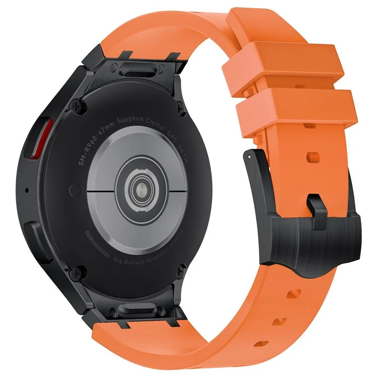 For Samsung Galaxy Watch4 / Watch 5 / Watch6 Watch Strap AP Silicone Band Waterproof
