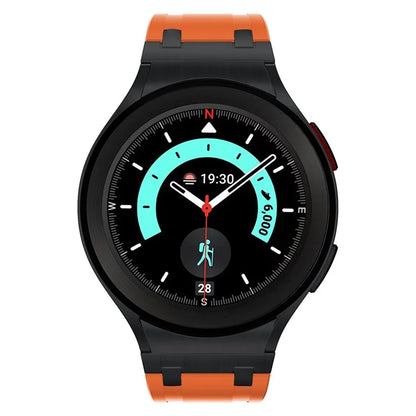 For Samsung Galaxy Watch4 / Watch 5 / Watch6 Watch Strap AP Silicone Band Waterproof