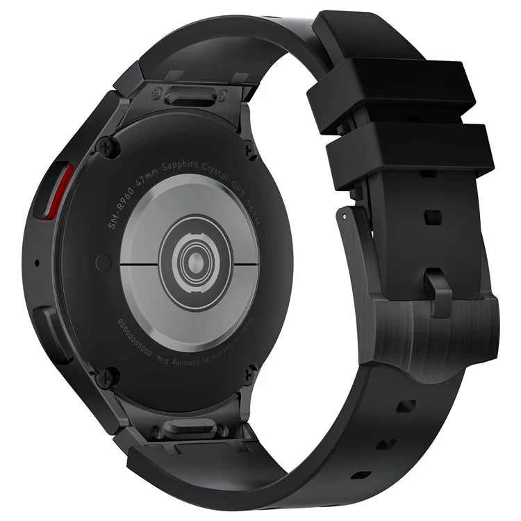 For Samsung Galaxy Watch4 / Watch 5 / Watch6 Watch Strap AP Silicone Band Waterproof