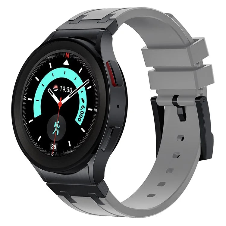 For Samsung Galaxy Watch4 / Watch 5 / Watch6 Watch Strap AP Silicone Band Waterproof