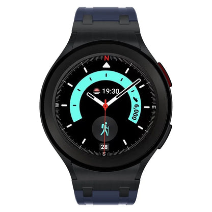 For Samsung Galaxy Watch4 / Watch 5 / Watch6 Watch Strap AP Silicone Band Waterproof