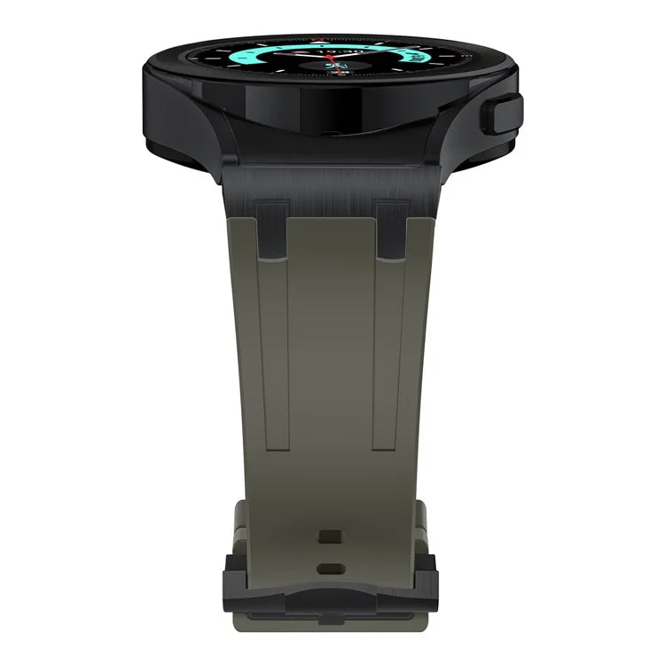 For Samsung Galaxy Watch4 / Watch 5 / Watch6 Watch Strap AP Silicone Band Waterproof