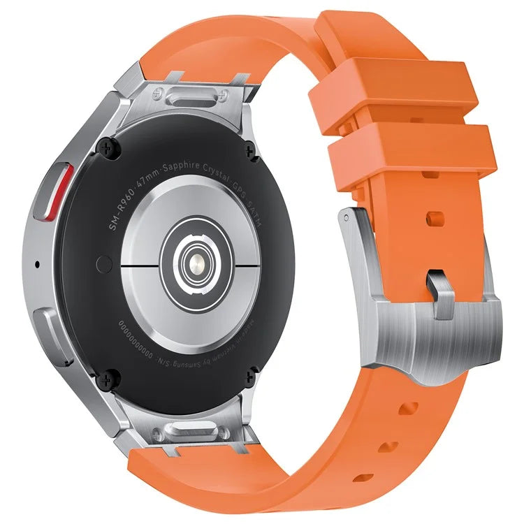 For Samsung Galaxy Watch4 / Watch 5 / Watch6 Watch Strap AP Silicone Band Waterproof