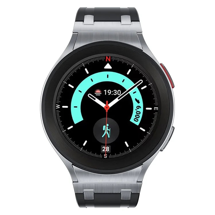 For Samsung Galaxy Watch4 / Watch 5 / Watch6 Watch Strap AP Silicone Band Waterproof