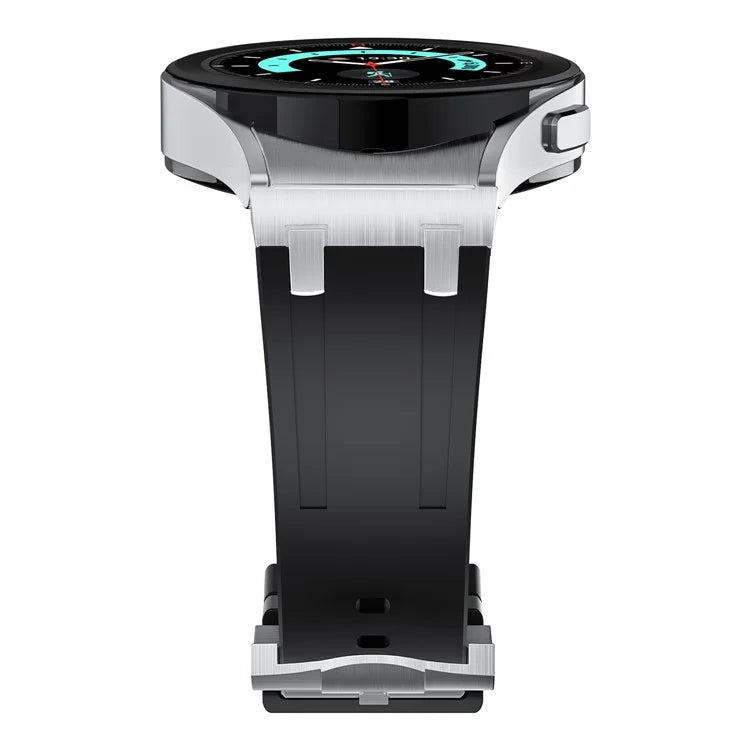 For Samsung Galaxy Watch4 / Watch 5 / Watch6 Watch Strap AP Silicone Band Waterproof