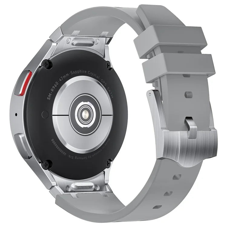 For Samsung Galaxy Watch4 / Watch 5 / Watch6 Watch Strap AP Silicone Band Waterproof