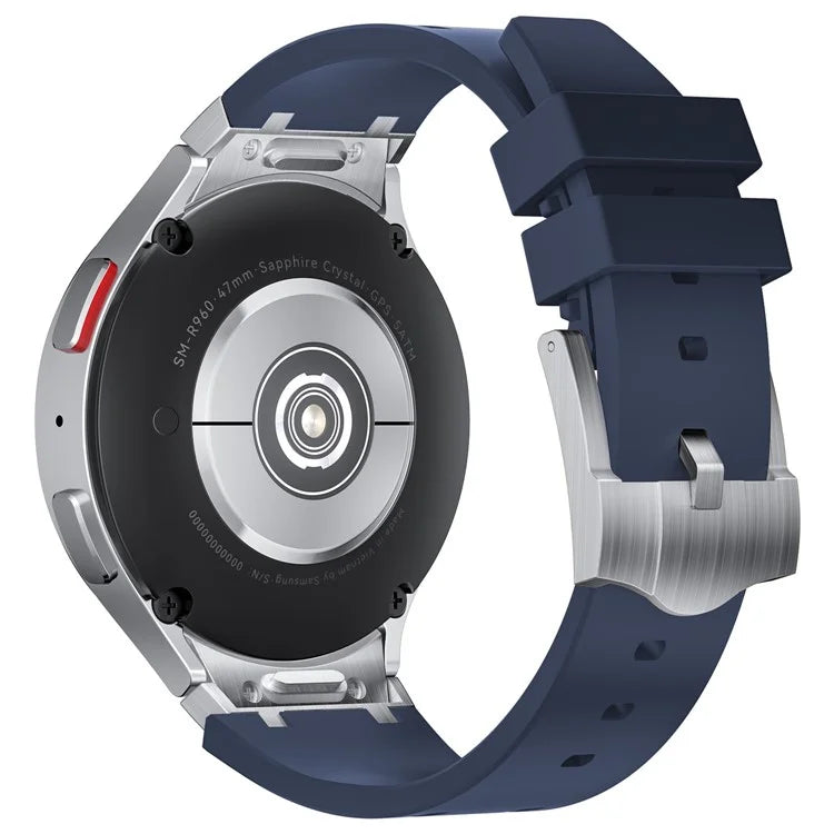 For Samsung Galaxy Watch4 / Watch 5 / Watch6 Watch Strap AP Silicone Band Waterproof