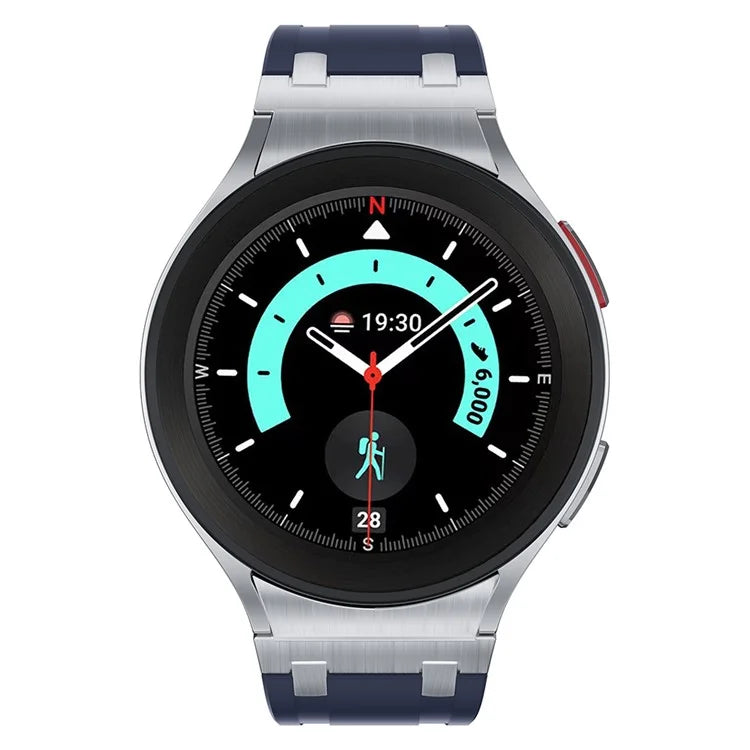 For Samsung Galaxy Watch4 / Watch 5 / Watch6 Watch Strap AP Silicone Band Waterproof
