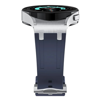 For Samsung Galaxy Watch4 / Watch 5 / Watch6 Watch Strap AP Silicone Band Waterproof