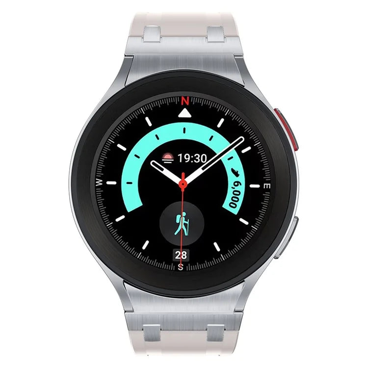 For Samsung Galaxy Watch4 / Watch 5 / Watch6 Watch Strap AP Silicone Band Waterproof