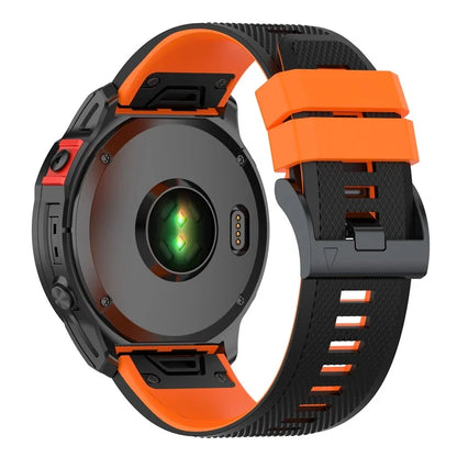 KALEBOL KLB-SSGJ-001 For Garmin Fenix 7 / Fenix 7 Pro Sport Straps 22mm Silicone Watch Band