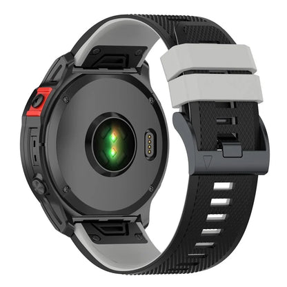 KALEBOL KLB-SSGJ-001 For Garmin Fenix 7 / Fenix 7 Pro Sport Straps 22mm Silicone Watch Band