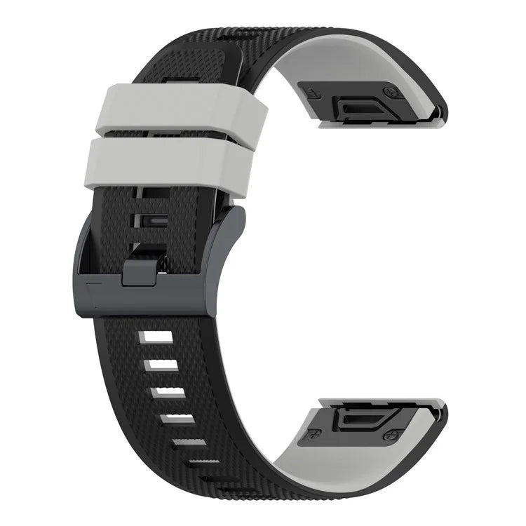 KALEBOL KLB-SSGJ-001 For Garmin Fenix 7 / Fenix 7 Pro Sport Straps 22mm Silicone Watch Band