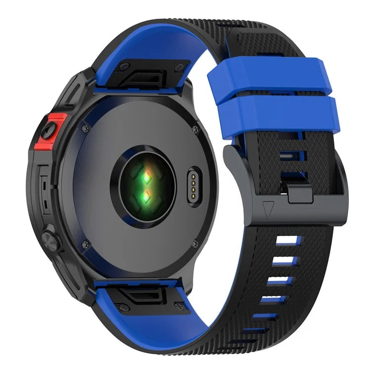 KALEBOL KLB-SSGJ-001 For Garmin Fenix 7 / Fenix 7 Pro Sport Straps 22mm Silicone Watch Band