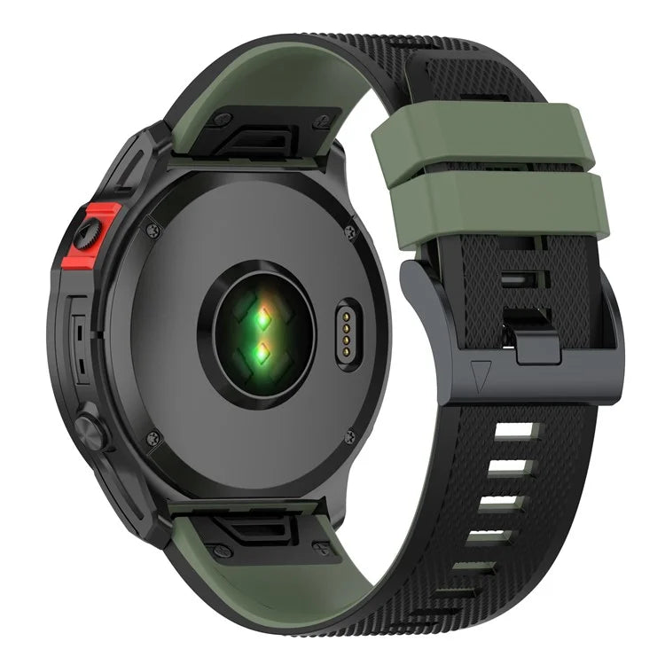 KALEBOL KLB-SSGJ-001 For Garmin Fenix 7 / Fenix 7 Pro Sport Straps 22mm Silicone Watch Band