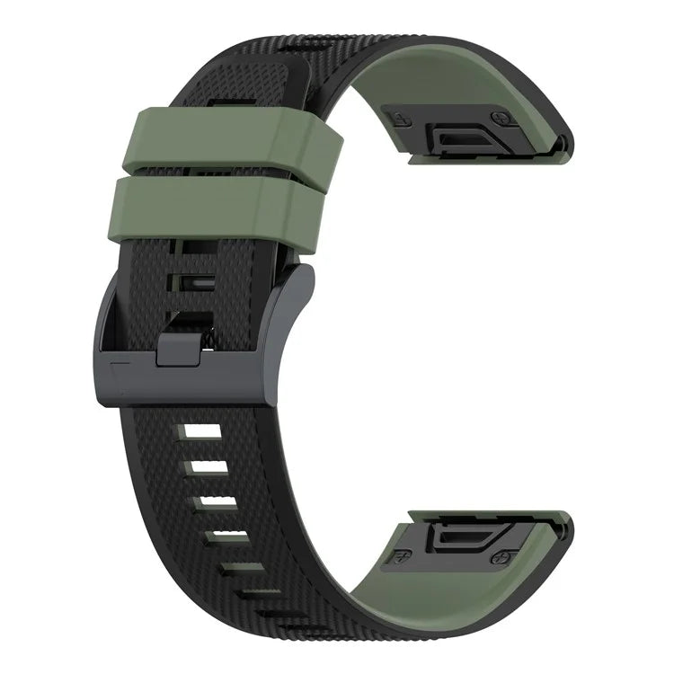 KALEBOL KLB-SSGJ-001 For Garmin Fenix 7 / Fenix 7 Pro Sport Straps 22mm Silicone Watch Band