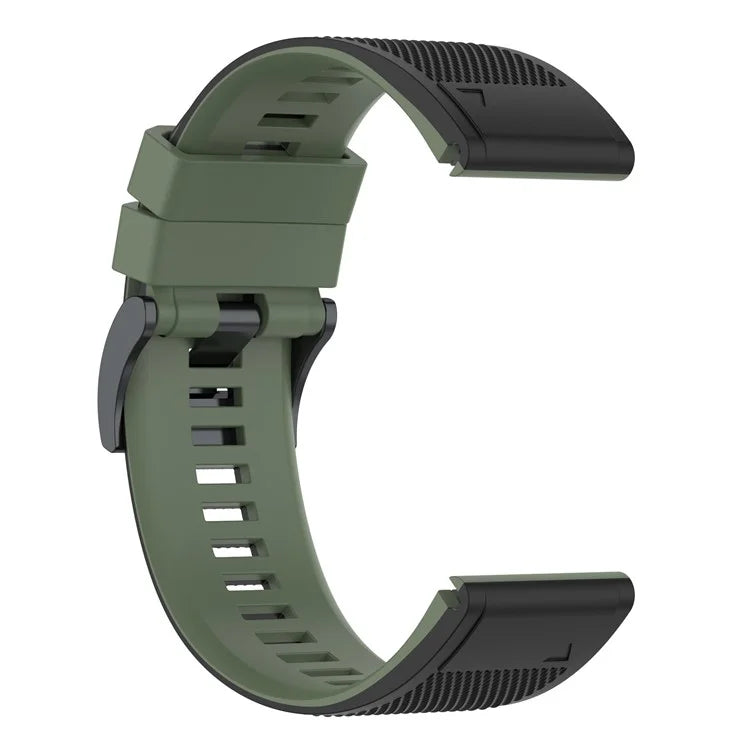 KALEBOL KLB-SSGJ-001 For Garmin Fenix 7 / Fenix 7 Pro Sport Straps 22mm Silicone Watch Band
