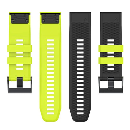 KALEBOL KLB-SSGJ-001 For Garmin Fenix 7 / Fenix 7 Pro Sport Straps 22mm Silicone Watch Band
