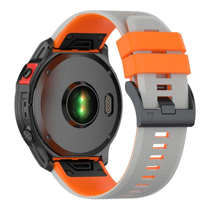 KALEBOL KLB-SSGJ-001 For Garmin Fenix 7 / Fenix 7 Pro Sport Straps 22mm Silicone Watch Band