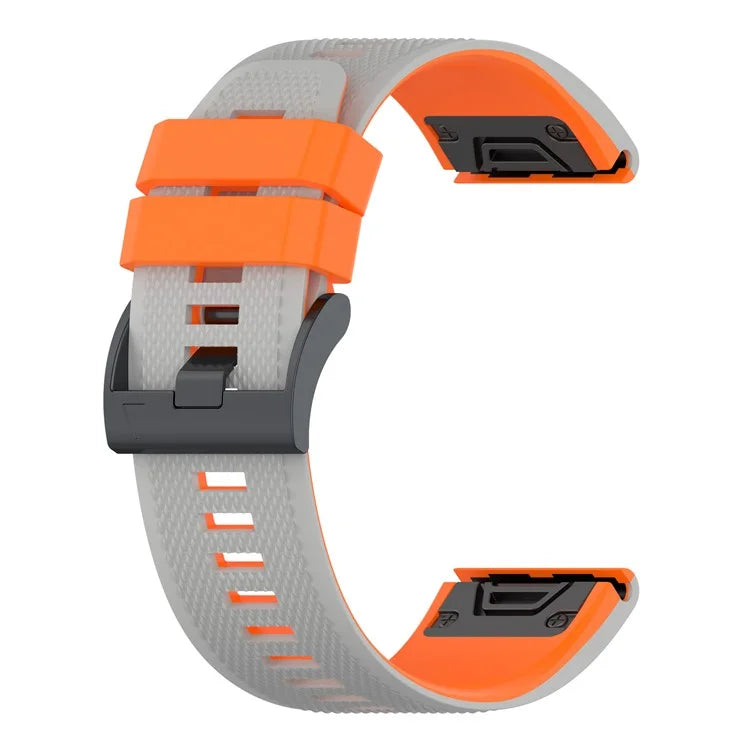 KALEBOL KLB-SSGJ-001 For Garmin Fenix 7 / Fenix 7 Pro Sport Straps 22mm Silicone Watch Band