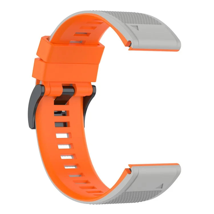 KALEBOL KLB-SSGJ-001 For Garmin Fenix 7 / Fenix 7 Pro Sport Straps 22mm Silicone Watch Band