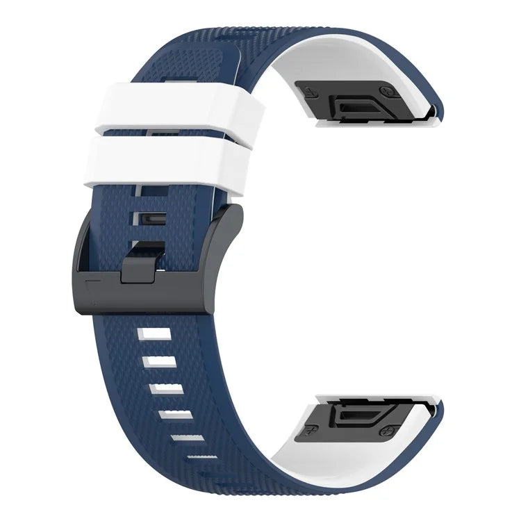 KALEBOL KLB-SSGJ-001 For Garmin Fenix 7 / Fenix 7 Pro Sport Straps 22mm Silicone Watch Band
