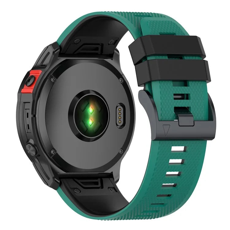 KALEBOL KLB-SSGJ-001 For Garmin Fenix 7 / Fenix 7 Pro Sport Straps 22mm Silicone Watch Band