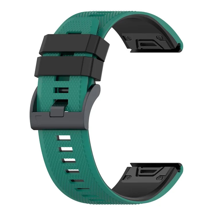 KALEBOL KLB-SSGJ-001 For Garmin Fenix 7 / Fenix 7 Pro Sport Straps 22mm Silicone Watch Band