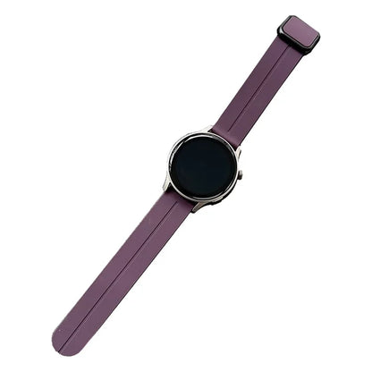 For Samsung Gear Sport / GarminActive 5 Watch Band 20mm Waterproof Soft Silicone Strap