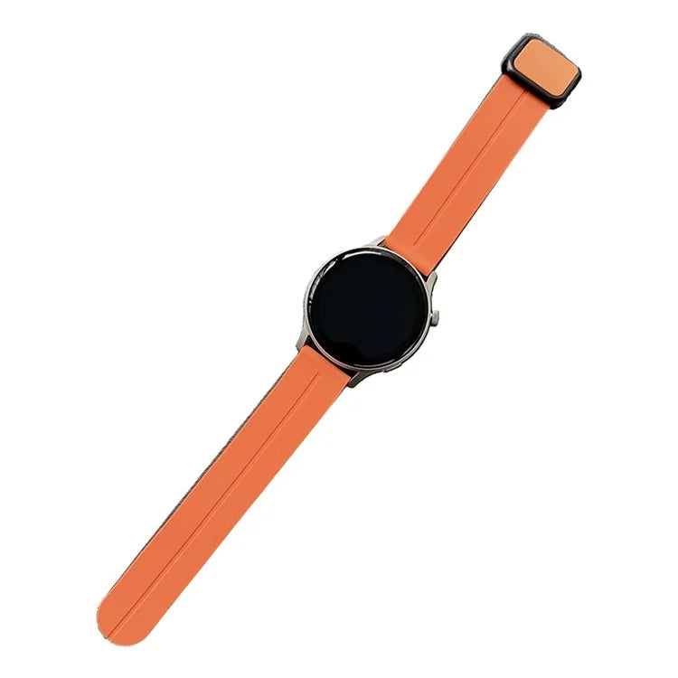 For Samsung Gear Sport / GarminActive 5 Watch Band 20mm Waterproof Soft Silicone Strap