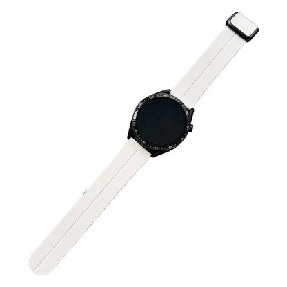 For Samsung Gear Sport / GarminActive 5 Watch Band 20mm Waterproof Soft Silicone Strap