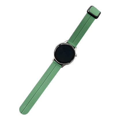 For Samsung Gear Sport / GarminActive 5 Watch Band 20mm Waterproof Soft Silicone Strap