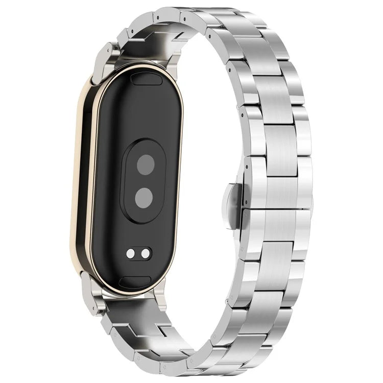 For Xiaomi Smart Band 8 Titanium Metal Strap Watch Bracelet Straps Replacement
