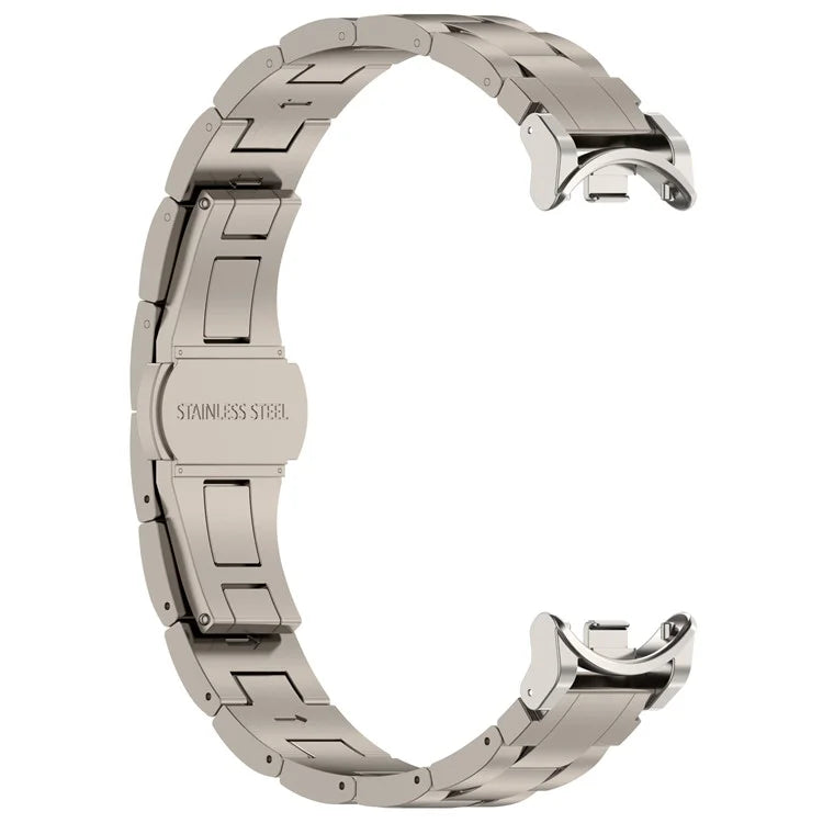 For Xiaomi Smart Band 8 Titanium Metal Strap Watch Bracelet Straps Replacement