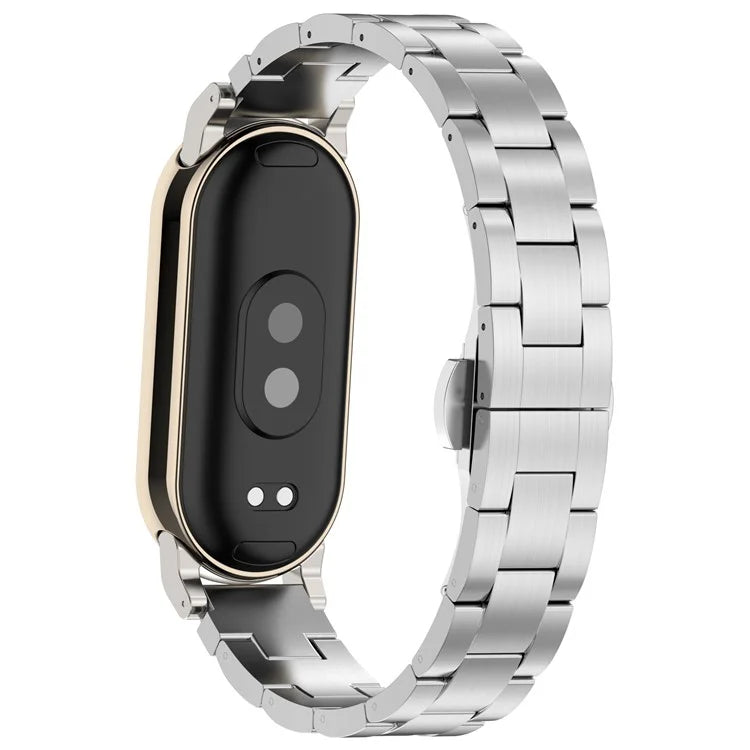 For Xiaomi Smart Band 8 Titanium Metal Strap Watch Bracelet Straps Replacement